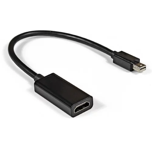 Exegate EX284922RUS Кабель-переходник miniDisplayPort-HDMI ExeGate EX-mDPM-HDMIF-0.15 (mini20M/ 19F, 0,15м)