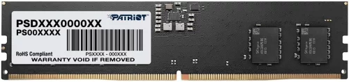Память DDR5 32GB 5600MHz Patriot PSD532G56002 Signature RTL PC5-44800 CL46 DIMM 288-pin 1.1В dual rank Ret