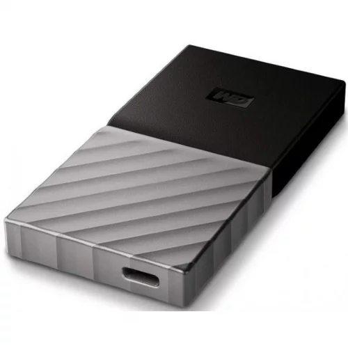 Твердотельный диск Western Digital My Passport SSD 1TB External, USB 3.1, R/W -540, черный-серебристый (WDBKVX0010PSL-WESN) фото 2