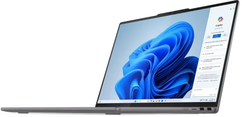 Ноутбук трансформер Lenovo Yoga 7 2-in-1 16AHP9 16(1920x1200 IPS)/Touch/AMD Ryzen 7 8840HS(3.8Ghz)/16384Mb/512PCISSDGb/noDVD/Int:AMD Radeon 780M/Cam/BT/WiFi/71WHr/war 1y/1.99kg/arctic grey/Win11Home_ENG + 65W (83DM0006US) фото 4