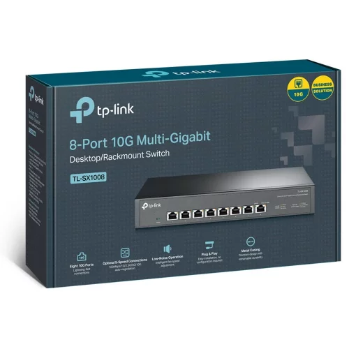 Коммутатор TP-Link TL-SX1008 (TL-SX1008) фото 5