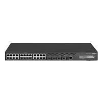 *Коммутатор DAHUA 28-портовый управляемый коммутатор, уровень L2+Порты: 24 RJ45 10/ 100/ 1000Мбит/ с, 4 SFP+ 1000Мбит/ с(uplink); питание: 100~240В(AC); грозозащита: до 6кВ (DH-AS4300-24GT4GF)