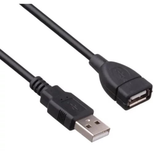Exegate EX294764RUS Удлинитель USB 2.0 ExeGate EX-CCF-USB2-AMAF-4.5F (Am/ Af, позолоченные контакты, ферритовые кольца, 4,5м)