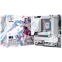 Материнская плата Maxsun MS-iCraft B860M CROSS B860, LGA1851, 4*DDR5, 1*PCIEx16, 1*PCIEx4, 3*M.2, 1*TypeC, 8*USB3.2Gen2, 2*USB3.2Gen1, 3*USB2.0, 4*SATA3.0, 5G, Type-C(DP), DP, HDMI, M-ATX, RTL (6940709661192)