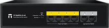 Коммутатор Netis ST106PDI-2-43 (L2) 6x100Мбит/с 4PoE 43W неуправляемый