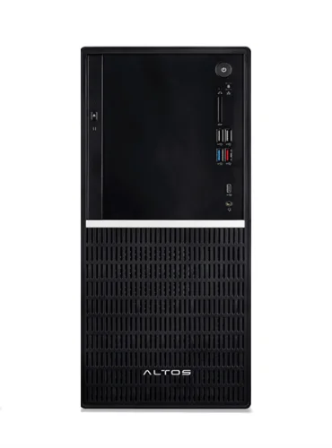 рабочая станция Altos P10F10 Tower 750W 80+Gold Intel Core Ultra 7 265, 2x16GB DDR5, 512GB M.2 NVME, nVidia RTX A1000 8GB 4x mDP, Gigabit LAN, Corded USB KB/ Mouse, No OS, 3YR (DT.L19EC.00C)