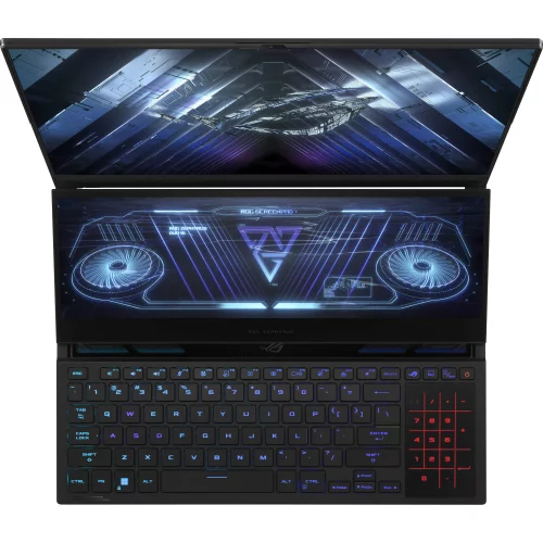 Ноутбук ASUS ROG Zephyrus Duo GX650RW-LO120X 16 LCD 2560x1600, AMD Ryzen 9 6900HX 3.3GHz, 32Gb RAM, 1Tb SSD, RTX 3070 Ti-8Gb, Win11Pro, черный (90NR0931-M00750) фото 2