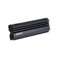 Твердотельный накопитель Apacer SSD AS2280Q4U 4TB M.2 2280 PCIe Gen4x4, R7400/ W6800 Mb/ s, 3D NAND, MTBF 1.6M, NVMe, 3000TBW, Retail, Heatsink, 5 years (AP4TBAS2280Q4U-1)