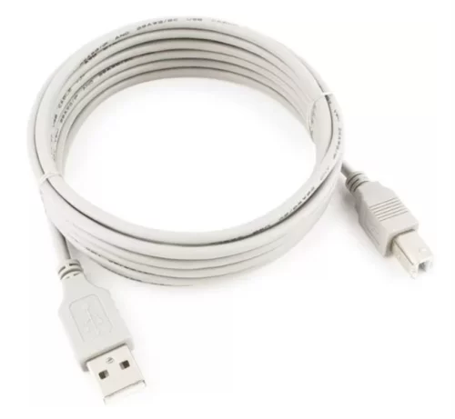 Кабель USB2.0 Cablexpert CC-USB2-AMBM-10-N, AM/ BM, медь, Pro, 3м, серый, пакет