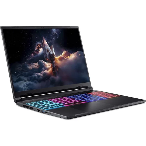 Ноутбук Acer Nitro V 16S ANV16S-71-71MF Intel Core 7 240H/16Gb/SSD1Tb/RTX5060 8Gb (85W)/16/IPS/WQXGA/2560x1600/180Hz/NoOS/Black/2.1kg (NH.U28CD.004) фото 5
