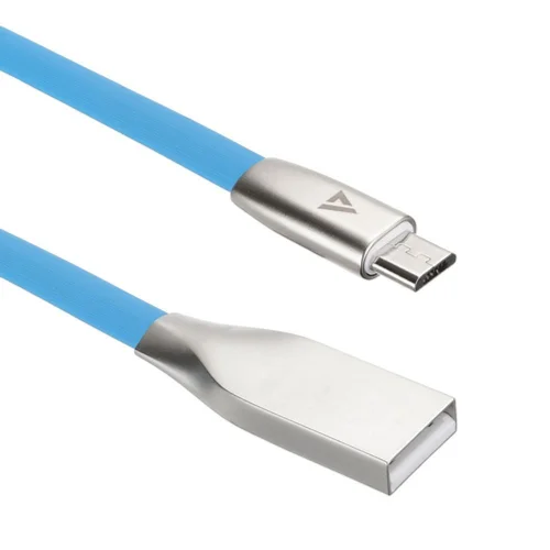Кабели USB ACD USB кабель ACD-Infinity MicroUSB ; USB-A TPE, 1.2м, синий (ACD-U922-M1L)
