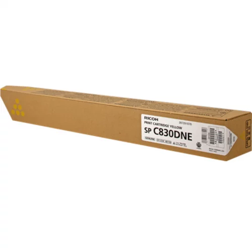 Принт-картридж Ricoh тип SPC830DNE желтый 27000 страниц для Aficio SP C830DN/C831DN (821186)