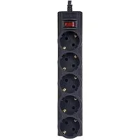 Perfeo Сетевой фильтр "POWERX", PF_A4716 (3,0м, 5 розеток, черный)