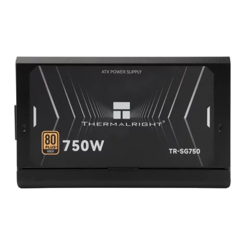 Блок питания 750W/ Thermalright, 750W 80+ Gold (ATX, 3.1, PCIe 5.1, Full modular, 1x24(20+4)pin 600mm, 2xCPU 8(4+4)pin 650mm, 2xPCIe*2 8(6+2)pin 650+150mm, 1x12VHPWR PCIe 5.1 12+4pin 600mm, 2xSATA*4 450+150+150+150mm, 1xMOLEX4pin* (TR-SG750)
