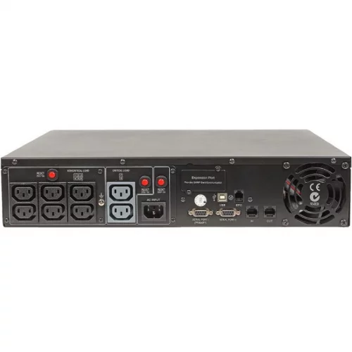 ИБП CyberPower PR1500ELCDRT2U, Rackmount, Line-Interactive, 1500VA/1350W, 8 IEC-320 С13 розеток, USB&Serial, RJ11/RJ45, SNMPslot, LCD дисплей, Black, 0.5х0.6х0.3м., 30.2кг./ UPS Line-Interactive CyberPower PR1500ELCDRT2U 1500VA/1350W USB/RS-232/Dry/EPO/SN фото 2