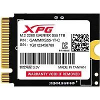 Твердотельный накопитель SSD ADATA M.2 2230 1TB XPG GAMMIX S55 PCIe Gen4x4 with NVMe 5000/ 3700, 3D ТLC NAND (SGAMMIXS55-1T-C)