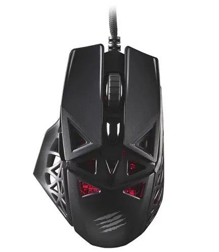 Мышь игровая Mad Catz M.O.J.O. M1, MM04DCINBL000-0 (MM04DCINBL000-0) Мышь игровая Mad Catz M.O.J.O. M1 PMW3360, Mad Catz DAKOTA Switch, 6 кнопок, 12000 dpi, RGB подсветка (MM04DCINBL000-0) фото 3