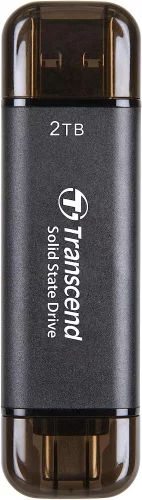 Накопитель SSD Transcend USB-C 2TB TS2TESD310C серый
