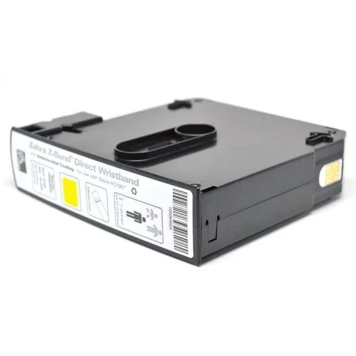 Этикетки в виде браслета полипропилен 25х279мм белый/ Wristband cartridge, 25mm*279mm, 200pcs/ Roll, Adult - Yellow (10006995-7K-AIDC/ L) (10006995-7K-AIDC/L)