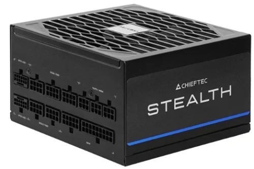 Блок питания Chieftec Stealth SPX-1200-FC (ATX 3.1, 1200W, 80 PLUS PLATINUM, Active PFC, 135mm fan, Gen5 PCIe, Full Cable Management) Retail