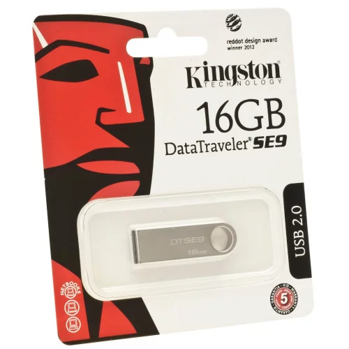 USB-флэш накопитель Kingston DataTraveler SE9 16 Гб (DTSE9H/16GB) фото 2