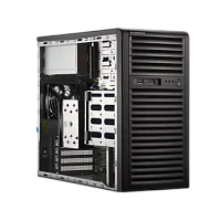 Серверная платформа/ Supermicro Mainstream Server Mini-Tower, 1x LGA1718 (AMD EPYC™ 4004 / 4005; Ryzen™ 7000 / 9000), 4x DDR5 Up to 192GB, 4x fixed 3.5" SATA, 2x M.2 NVMe PCIe 5.0 x4 (M-key 2280/ 22110 (AS-3015A-I)