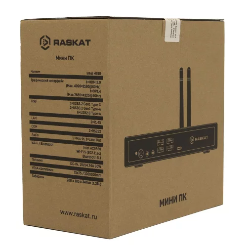 Компьютер Raskat STANDART 307 (Intel Core i3-12100, RAM 16GB, SSD 256GB, noOS) (STANDART307168812) фото 10