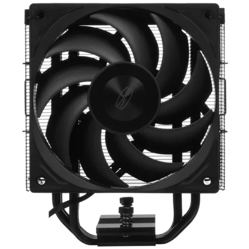 Кулер PCCooler RZ400 V2 BK S115X/ 1200/ 1700/ 18XX/ AM4/ AM5 (TDP 245W, 1x120mm PWM FAN, 4 тепловые трубки 6мм, 500-2000RPM, 32dBa) (RZ400V2-BKNWNX-GL_1) фото 2