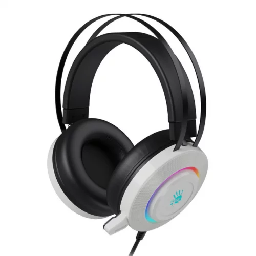 Гарнитура A4Tech Bloody G521 мониторные, оголовье, 7.1, RGB, Stereo, USB, 2.3 m (G521 (WHITE))