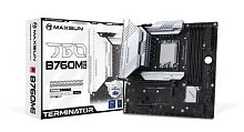MAXSUN MS-Terminator B760M D5 WiFi V1/V2 (Socket 1700, mATX, 4*DDR5, DP/HDMI, 4xSATA3, 3*M.2,xPCI-E x16 /1xPCI-E x1, 6*USB 2.0, 2 * USB 3.2 Gen1, LAN 1*2.5G, Bluetooth, Wi-Fi 802.11ax, RTL)