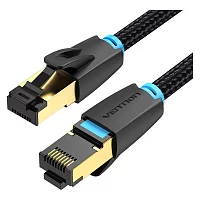 Патч-корд Vention 40G STP 4 пары cat8 Cu molded 5м черный RJ-45 (m)-RJ-45 (m) (IKGBJ)