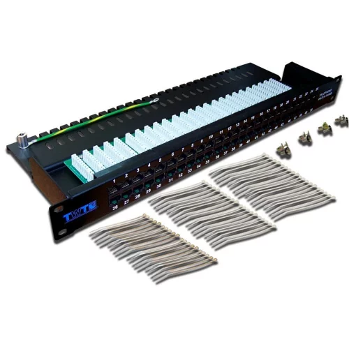 Патч-панель Lanmaster TWT-PP50TEL45 1U 50x RJ-45 (TWT-PP50TEL45)