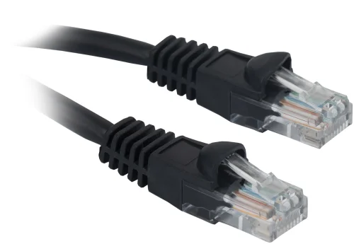 Патч-корд Buro UTP 4 пары cat.5E CCA molded 15м черный RJ-45 (m)-RJ-45 (m) (1645951) (1645951#MLN) фото 3