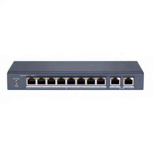 Коммутатор Hikvision HiWatch DS-S1008P (DS-S1008P)