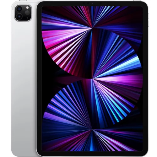 Планшет Apple iPad Pro 2021 11 2388x1668/ Apple M1/ 10Mp/ 12Mp/ 128GB WiFi/ BT/ 3G/ 4G/ 5G/ nano-SIM/ eSIM/ iPadOS 14 (MHW63RU/A)