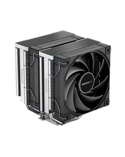 DEEPCOOL AK620 LGA20XX/ 1700/ 1200/ 115X/ AM5/ AM4 (8шт/ кор, TDP 260W, PWM, DUAL Fan 120mm, 6 тепл. трубок, черный) RET