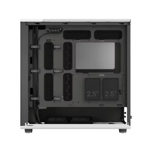 Корпус ПК без блока питания/ Case Fractal Design North XL, Full-Tower, 3x140mm, 2xUSB-A 3.2 + 1xUSB 3.2 Type-C E-ATX, ATX, mATX, mITX Wood panel, Chalk White (FD-C-NOR1X-03) фото 10