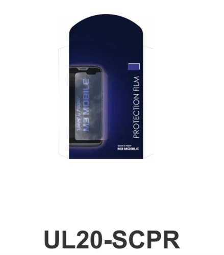 Защитная пленка на экран для терминала сбора данных M3 Mobile ASSY: UL20 Bullet proof Screen Protector (UL20-SCPR)