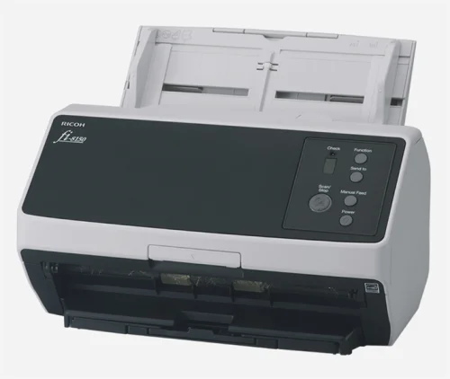 Ricoh scanner fi-8150 Сканер уровня рабочей группы, 50 стр/ мин, 100 изобр/ мин, А4, двустороннее устройство АПД, USB 3.2, светодиодная подсветка. (PA03810-B101_)