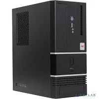 Slim Case InWin BK623 Black 400W 2*USB2.0+2*USB3.0 Audio mATX (6132049)