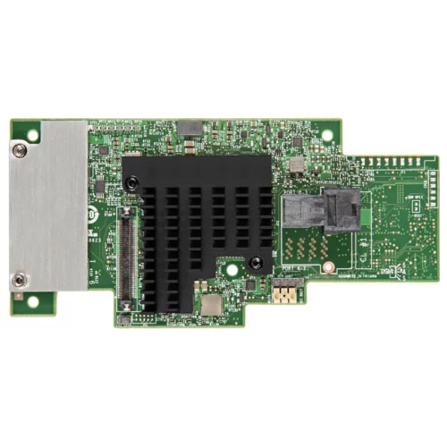 Плата контроллера RAID-массива/ Intel Integrated RAID Module RMS3CC040, with dual core LSI3108 ROC, 12 Gb/ s, 4 internal port SAS 3.0 mezzanine card, RAID levels 0,1,5,6,10.50.60, PCIe x8 Gen3, optiona (RMS3CC040 999L39)