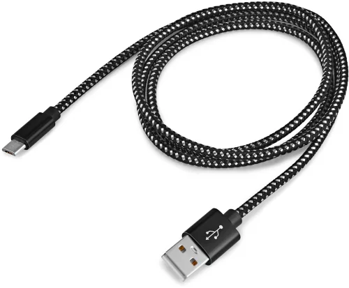 Кабель Buro Braided BHP RET MICUSB-BR USB (m)-micro USB (m) 1м черный фото 2
