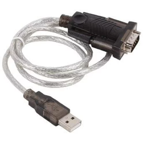 ORIENT Кабель-адаптер USS-101N18, USB Am to RS232 DB9M (Prolific PL2303HXD, поддержка Win 8.x/ 10), длина 1.8м, крепеж разъема - винты