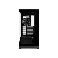 корпус 1STPLAYER GM7 ARGB Black / ATX / 4x120mm ARGB fans / GM7-BK-3FN7R-1FN7