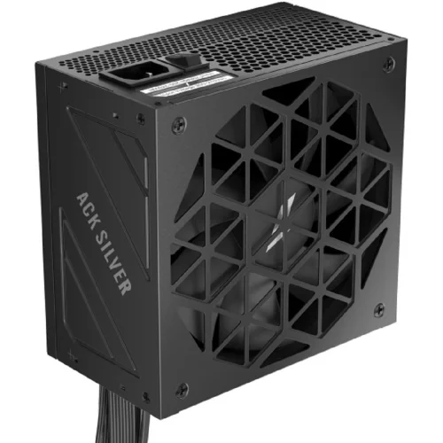 1STPLAYER Блок питания ACK SILVER 850W Black / ATX 3.1, APFC, 80 PLUS Silver, Double Forward, DC-DC, full Teapo caps, 140mm fan, non-modular / HA-850BA7-BK фото 2