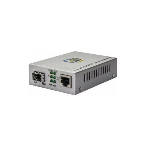 Медиаконвертер/ Медиаконвертер 10/100/1000-Base-T c PoE / 100/1000Base-FX с SFP-портом (SNR-CVT-1000SFP-POE)