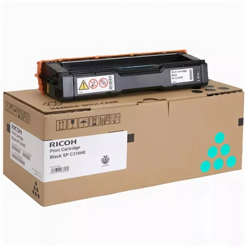 Принт-картридж Ricoh тип SPC310HE (407637) (407637) SP C310HE Print Cartridge High Capacity Cyan