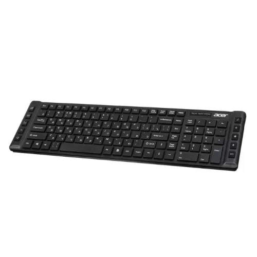 Клавиатура/ Клавиатура Acer OKW010 USB slim Multimedia black (ZL.KBDEE.002) фото 3