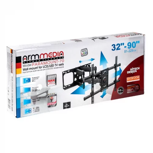 Кронштейн Arm media PARAMOUNT-70 настенный для LED/LCD TV 32