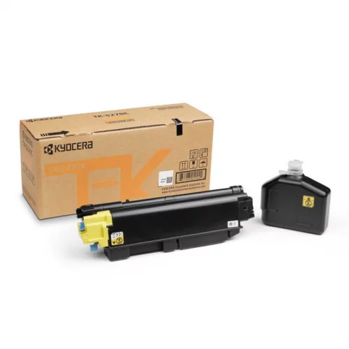 Тонер-картридж Kyocera TK-5270Y (1T02TVANL0) (1T02TVANL0) Тонер-картридж Kyocera TK-5270Y желтый 6000 страниц для P6230cdn/ M6230cidn/ M6630c (1T02TVANL0)